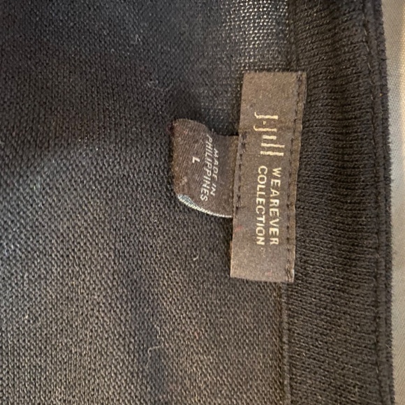 Women’s size L button down long Cardigan - Picture 6 of 7